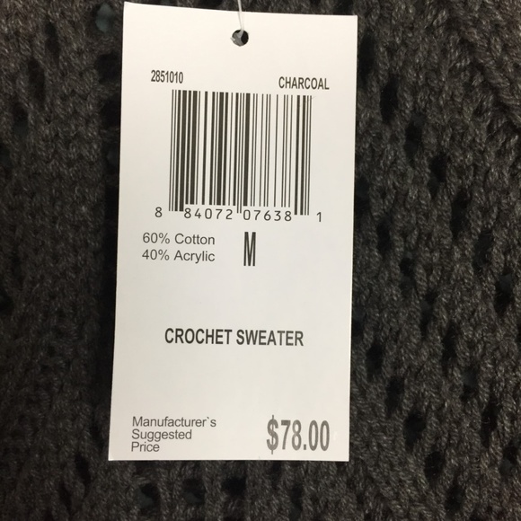 Chelsea & Theadore Crochet Sweater - Picture 6 of 7